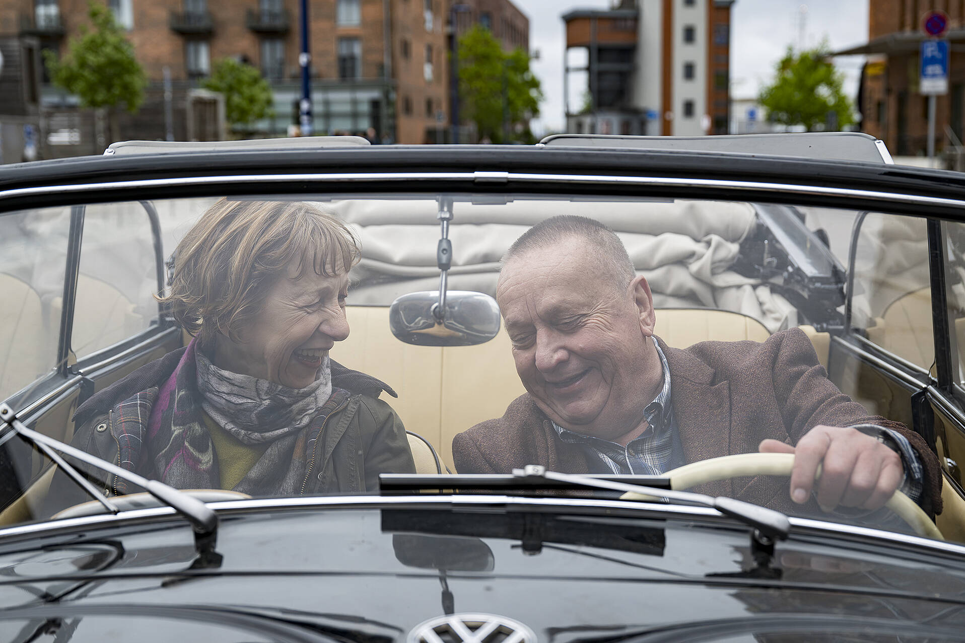 Dr. Helene Sturbeck (Katharina Blaschke), Jan-Hinrich Reuter (Udo Kroschwald) (© ZDF/ Marc Meyerbröker)