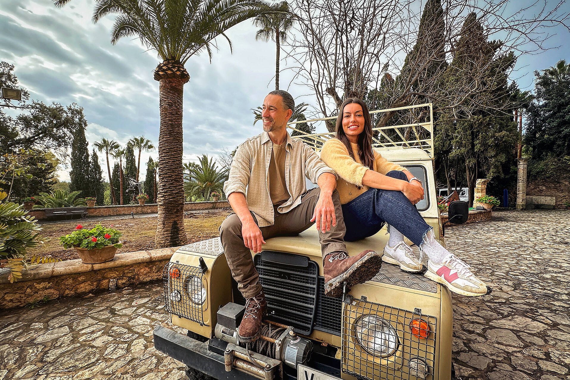 Davit Arican und Lourdes „Lou“ Vázquez | GardenDreams (© ZDF/Tom Gläser)