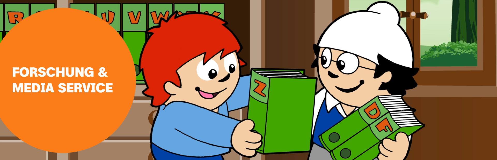 Forschung | Forschung & Media Service (© ZDF Werbefernsehen GmbH)