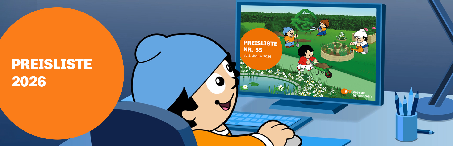 Preisliste 2026 (© ZDF Werbefernsehen GmbH)