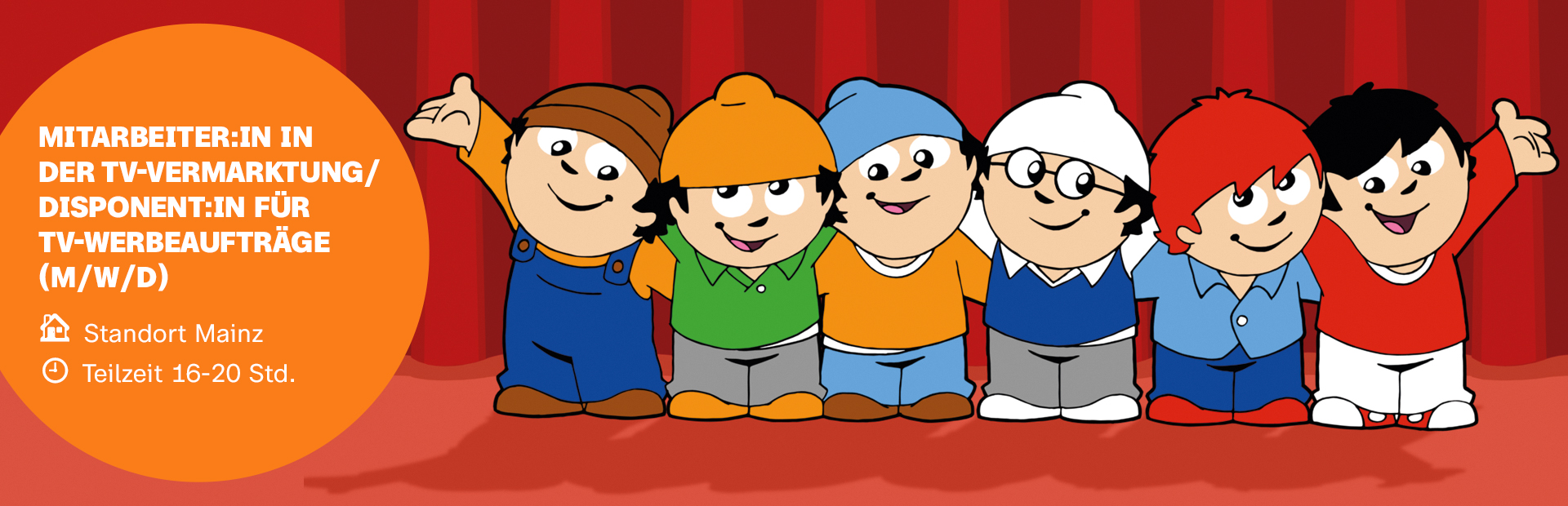 Unternehmen | Karriere | Stellenausschreibung: Mitarbeiter:in in der TV-Vermarktung (© ZDF Werbefernsehen GmbH)